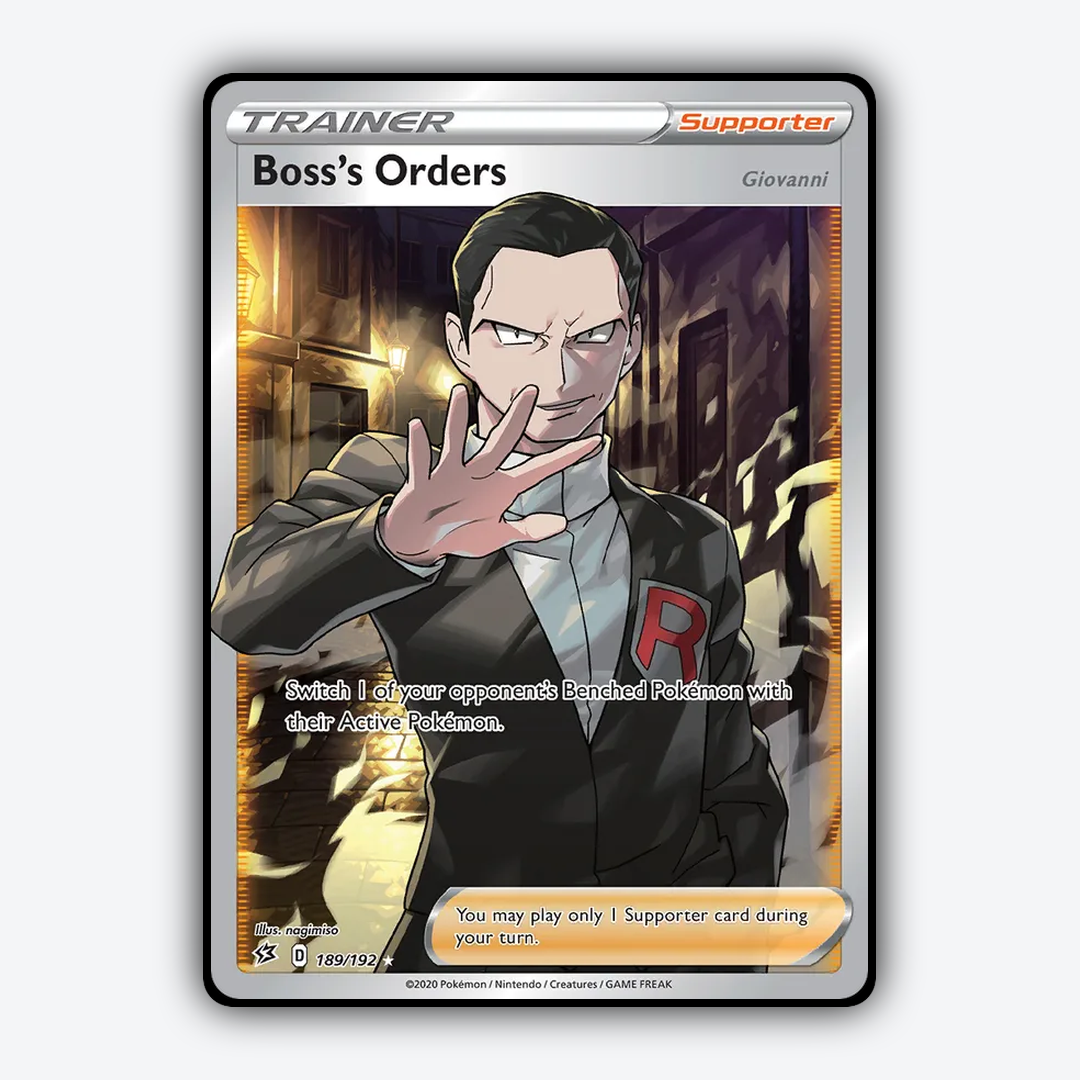 Boss's Orders 189/192 - Rebel Clash Set - Card Rug