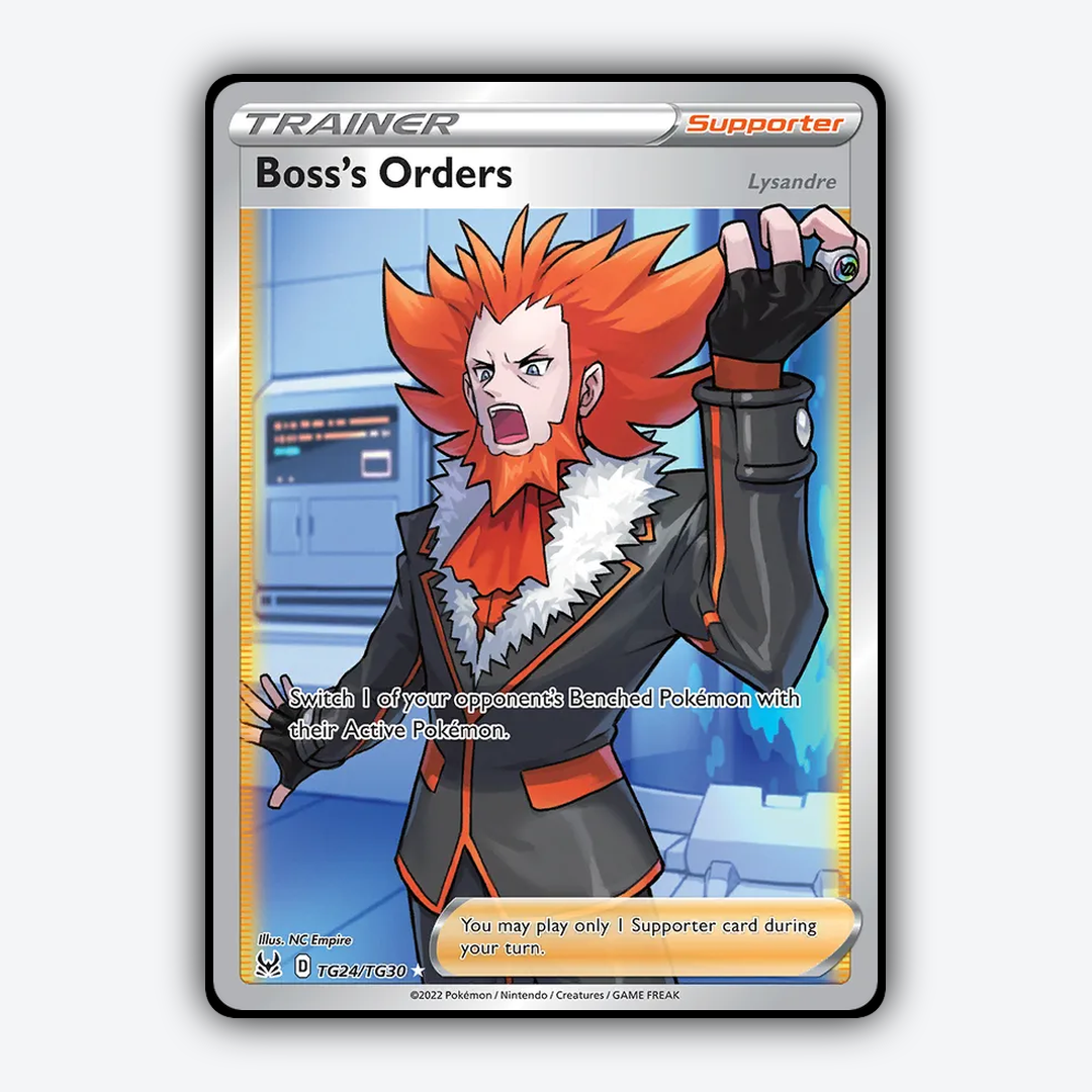 Boss's Orders TG024/30 - TG024/30 Lost Origin Trainer Gallery Set - Card Rug
