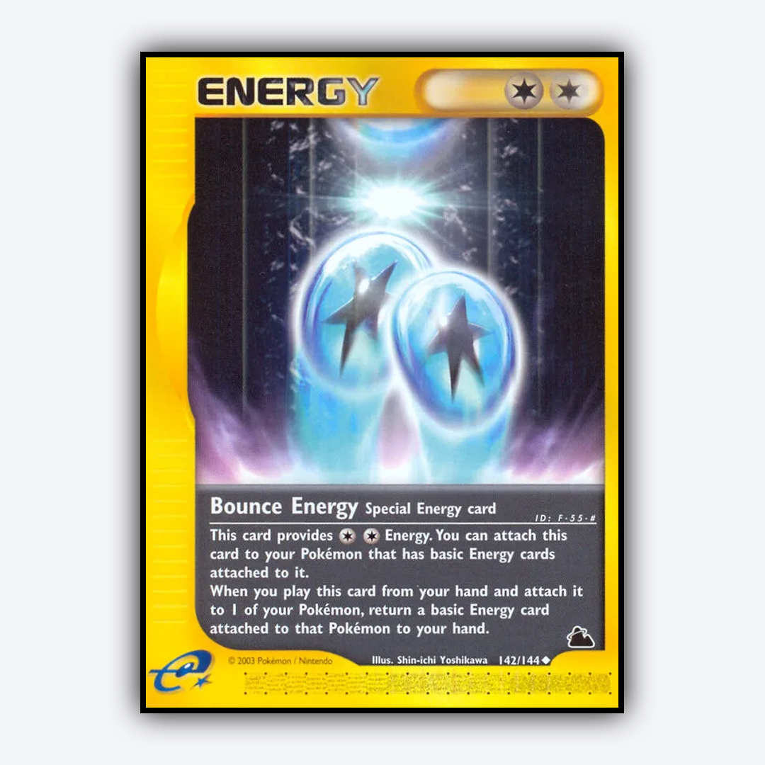 Bounce Energy 142/144 - Skyridge Set - Card Rug