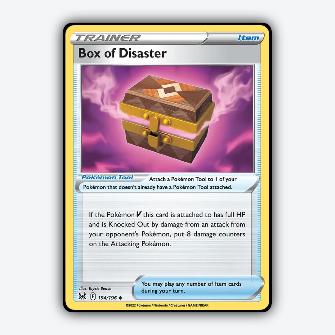 Box of Disaster 154/196 - Lost Origin Set - Card Rug