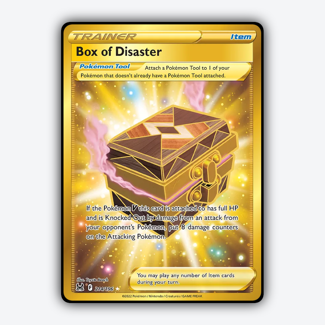 Box of Disaster 214/196 - Lost Origin Set - Card Rug