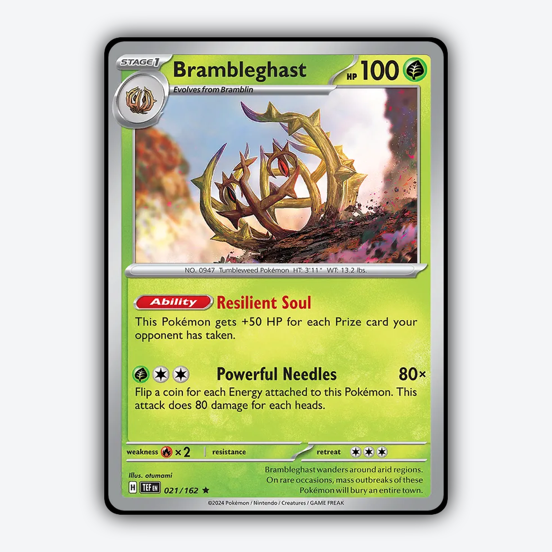 Brambleghast 021/162 - Temporal Forces Set - Card Rug