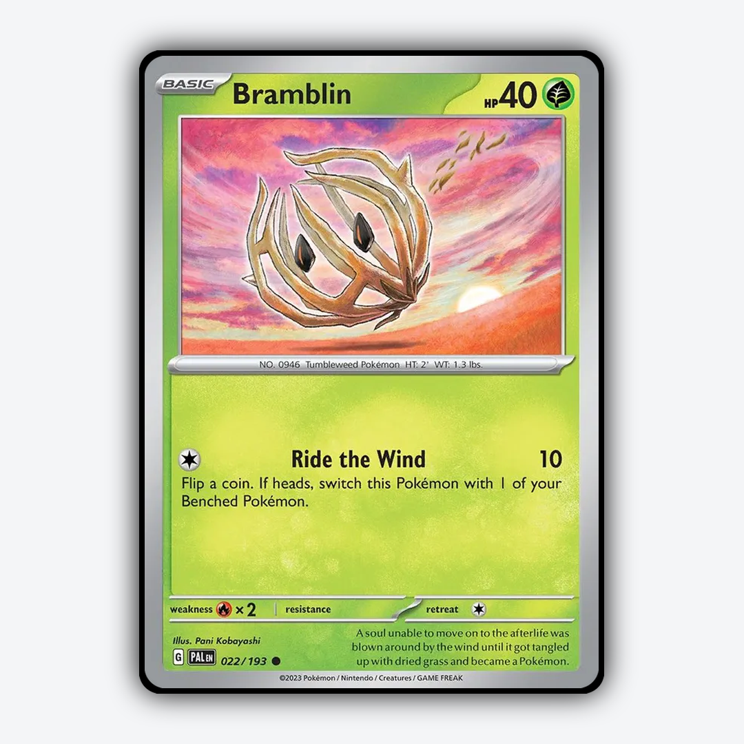 Bramblin 022/193 - Paldea Evolved Set - Card Rug