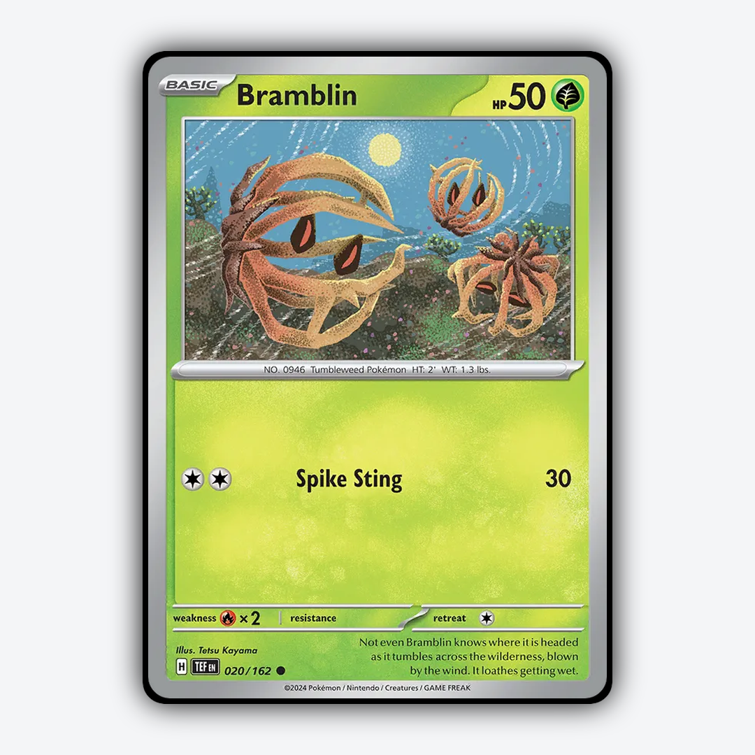 Bramblin 020/162 - Temporal Forces Set - Card Rug