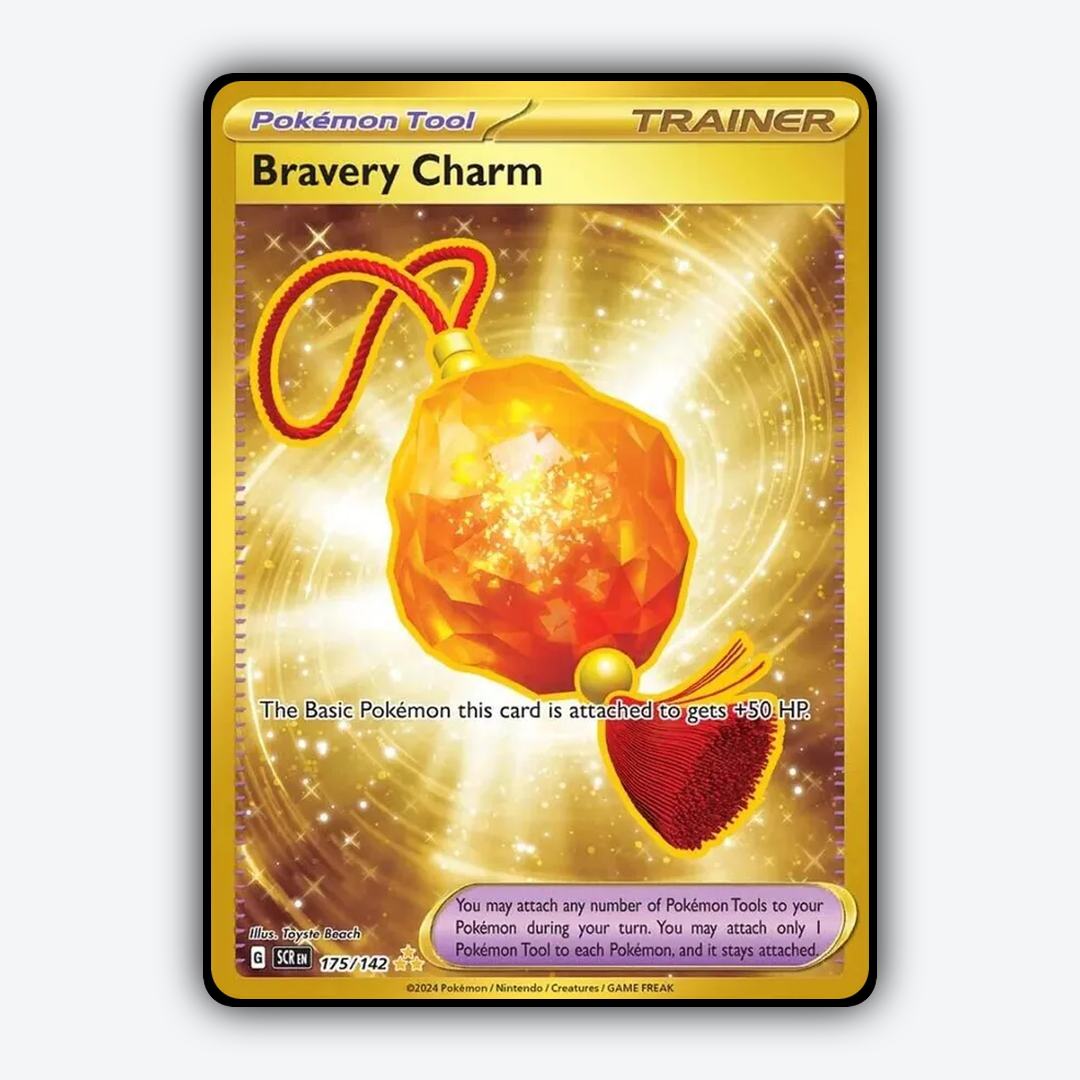 Bravery Charm 175/142 - Stellar Crown Set - Card Rug