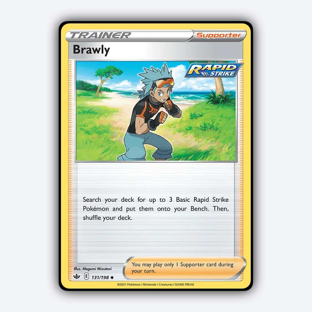 Brawly 131/198 - Chilling Reign Set - Card Rug