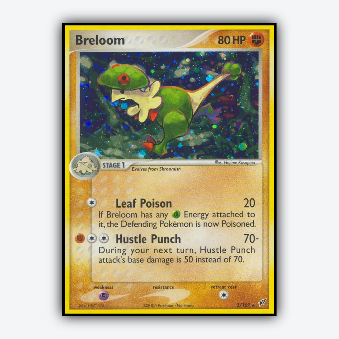 Breloom 003/107 - Deoxys Set - Card Rug