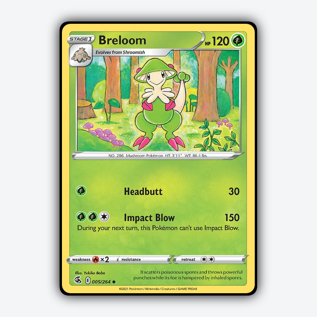 Breloom 005/264 - Fusion Strike Set - Card Rug