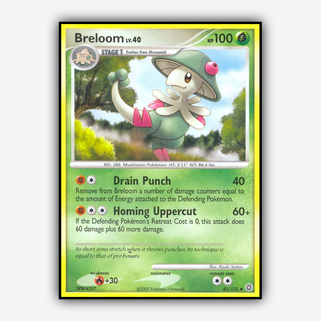 Breloom 045/132 - Secret Wonders Set - Card Rug