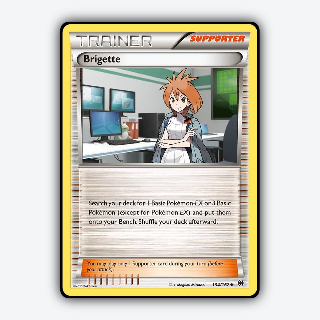 Brigette 134/162 - BREAKthrough Set - Card Rug