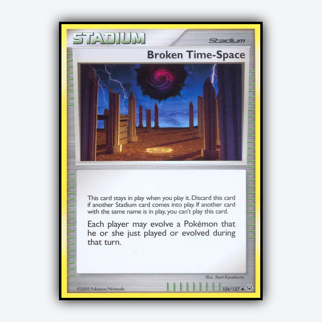 Broken Time-Space 104/127 - Platinum Set - Card Rug