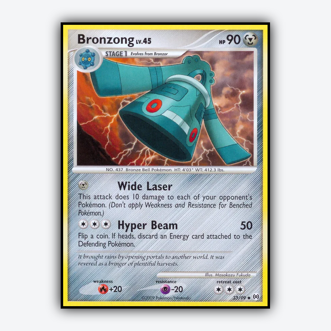Bronzong 033/99 - Arceus Set - Card Rug
