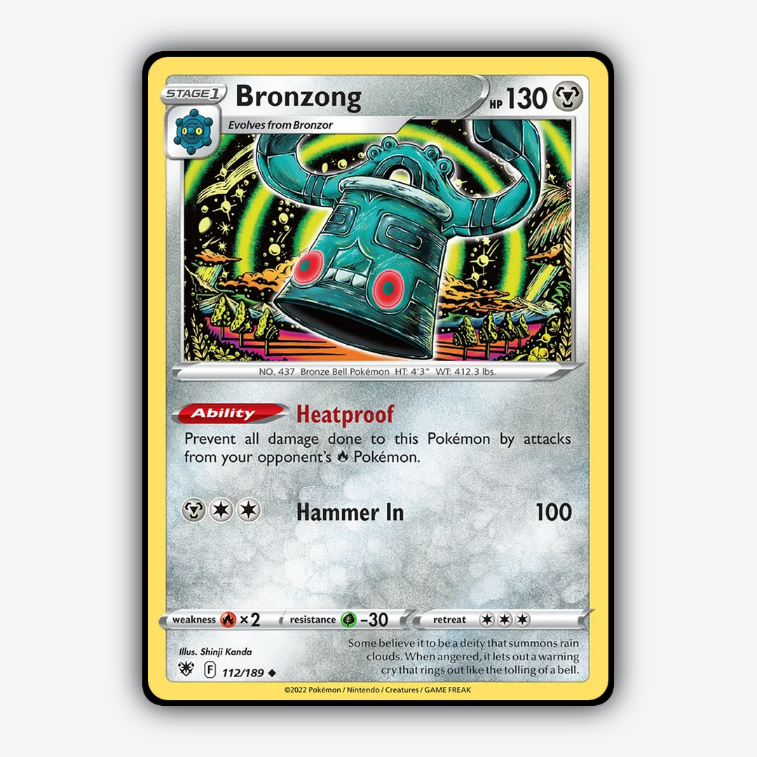 Bronzong 112/189 - Astral Radiance Set - Card Rug