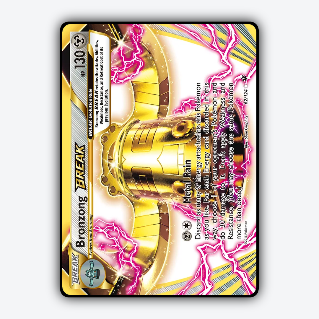 Bronzong BREAK 062/124 - Fates Collide Set - Card Rug