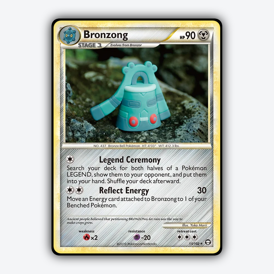Bronzong 015/102 - HS—Triumphant Set - Card Rug