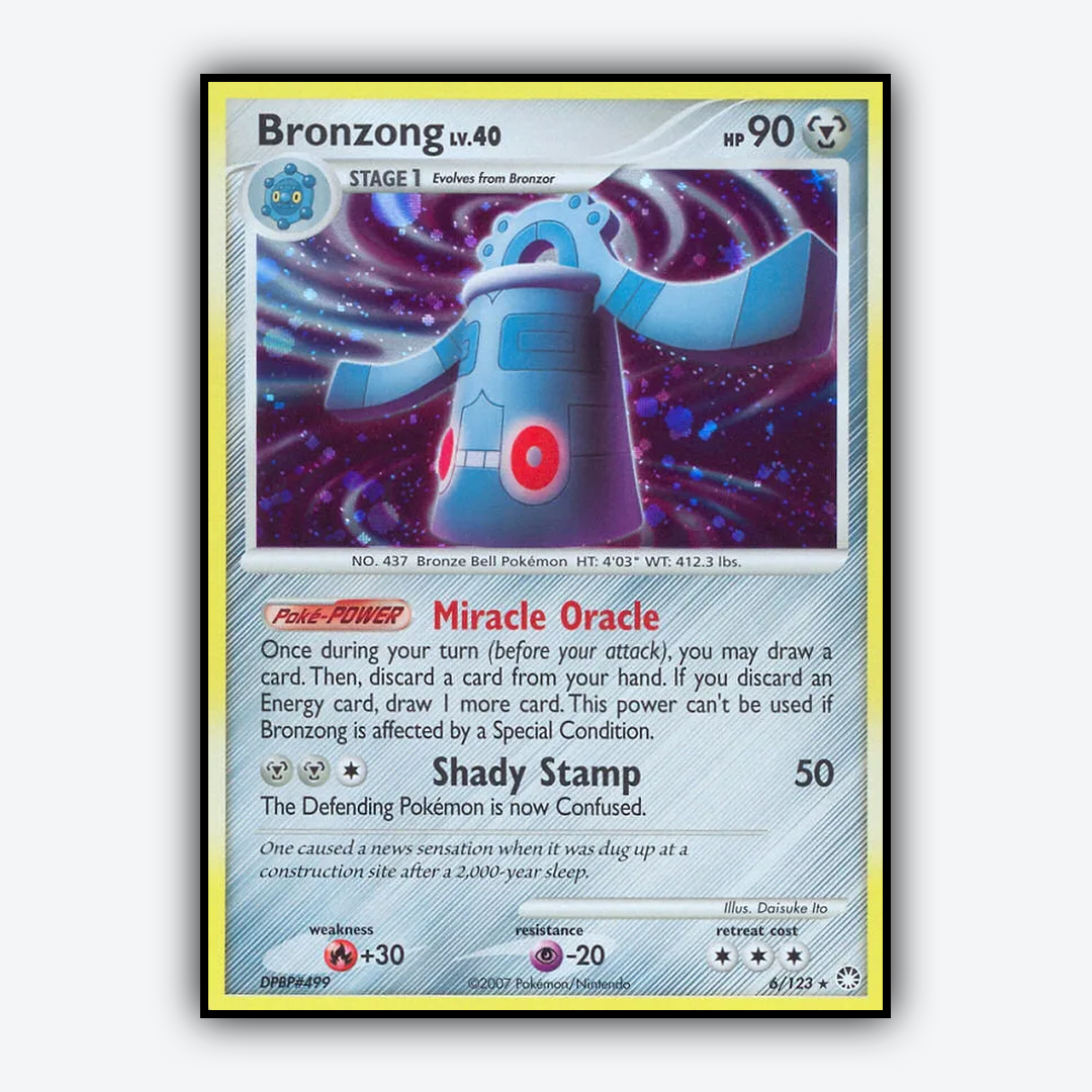 Bronzong 006/123 - Mysterious Treasures Set - Card Rug