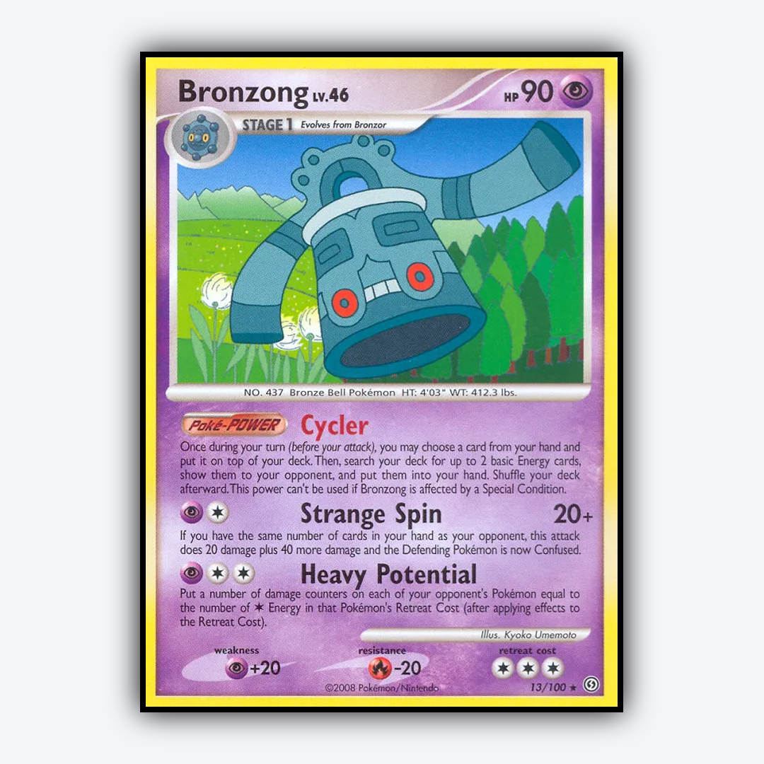 Bronzong 013/100 - Stormfront Set - Card Rug