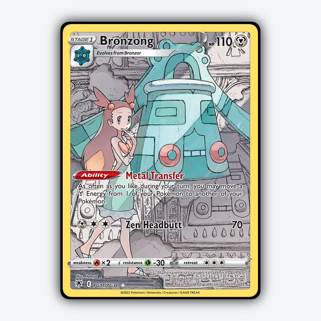 Bronzong TG011/30 - TG011/30 Astral Radiance Trainer Gallery Set - Card Rug