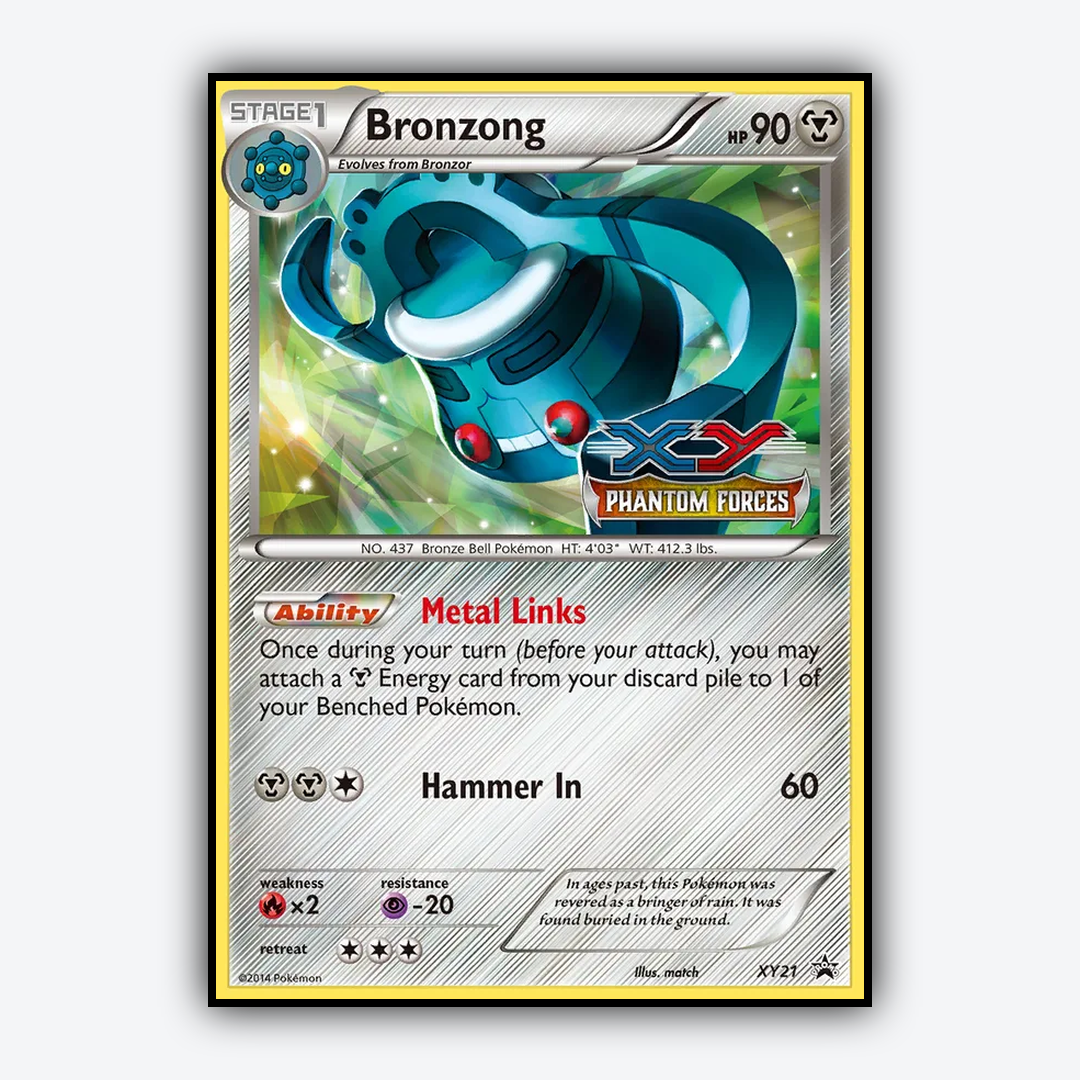 Bronzong #21 - XY Black Star Promos Set - Card Rug