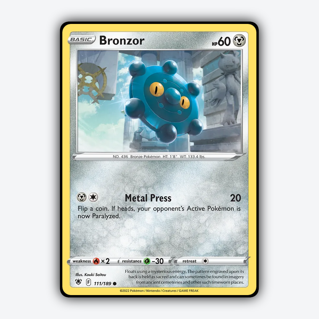 Bronzor 111/189 - Astral Radiance Set - Card Rug