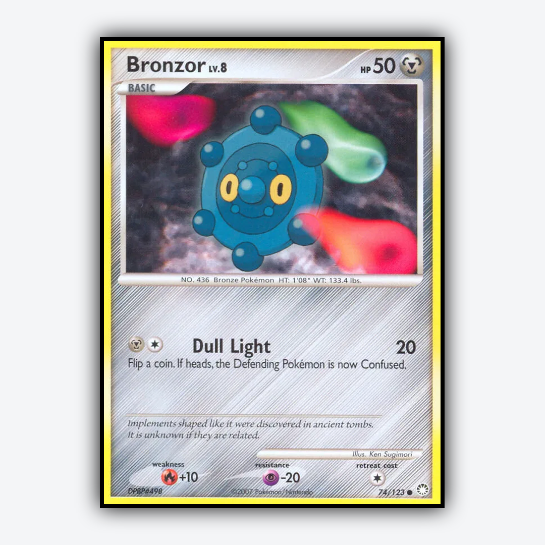 Bronzor 074/123 - Mysterious Treasures Set - Card Rug