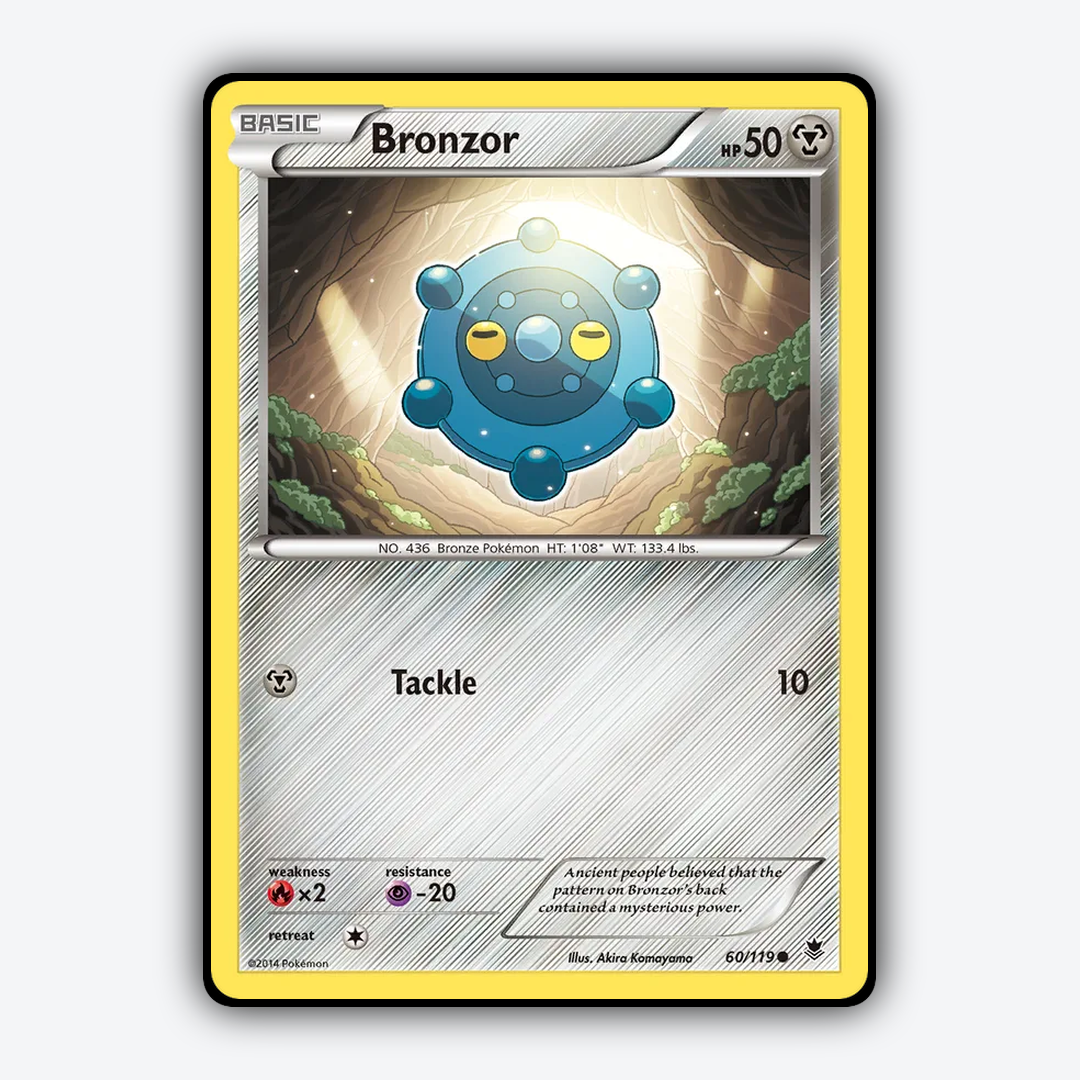 Bronzor 060/119 - Phantom Forces Set - Card Rug