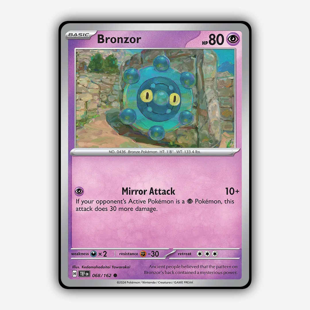 Bronzor 068/162 - Temporal Forces Set - Card Rug