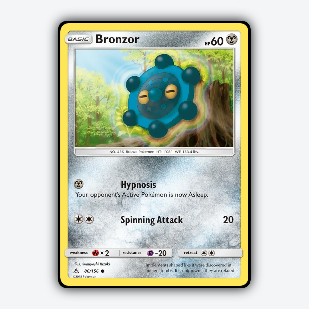 Bronzor 086/156 - Ultra Prism Set - Card Rug