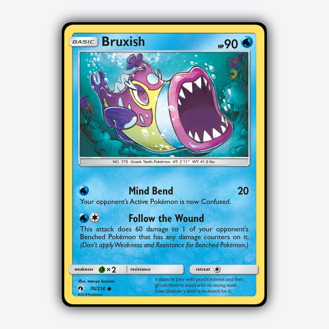 Bruxish 070/214 - Lost Thunder Set - Card Rug