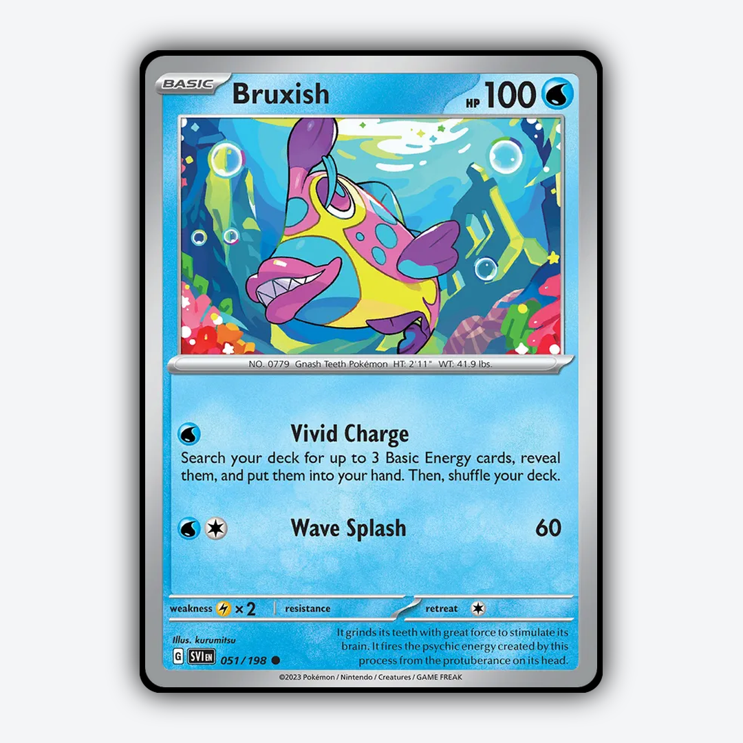 Bruxish 051/198 - Scarlet & Violet Set - Card Rug