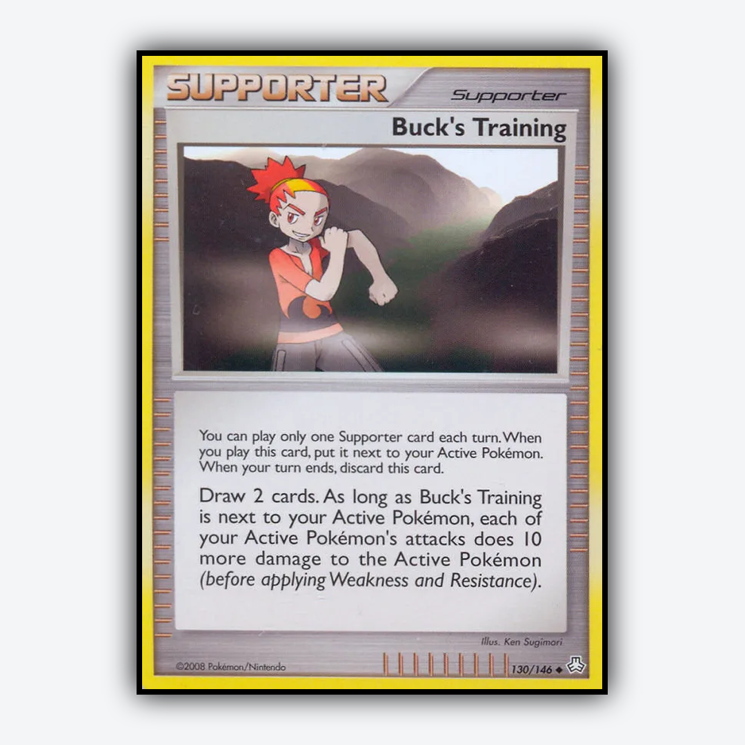 Buck's Training 130/146 - Legends Awakened Set - Card Rug