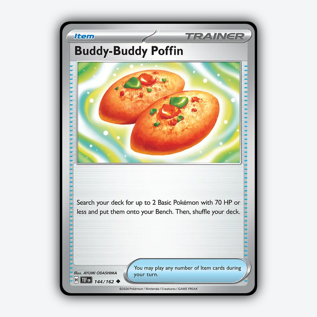Buddy-Buddy Poffin 144/162 - Temporal Forces Set - Card Rug