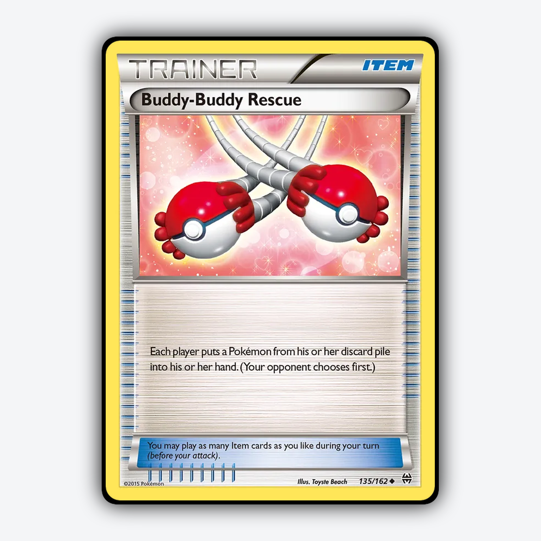 Buddy-Buddy Rescue 135/162 - BREAKthrough Set - Card Rug