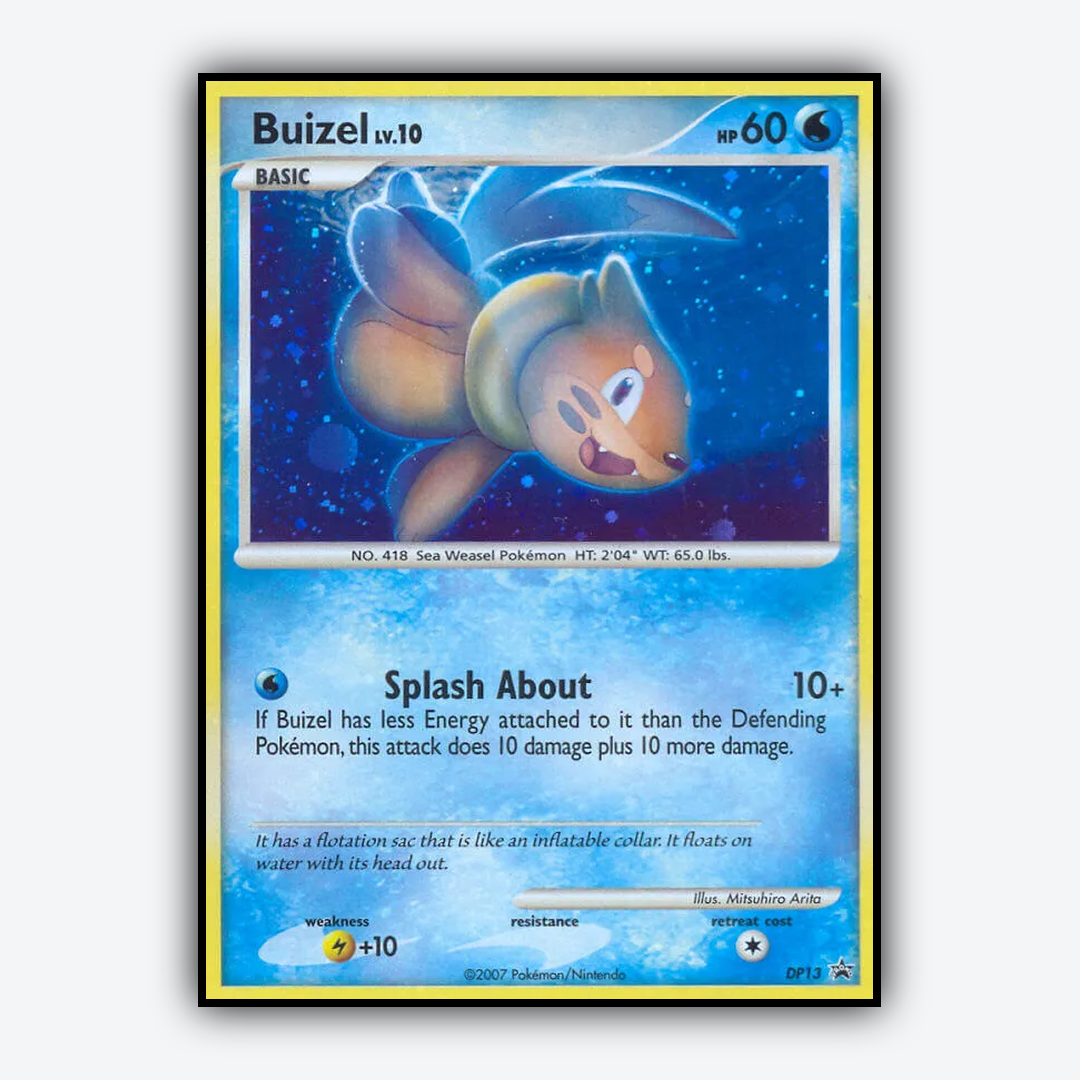 Buizel DP013 - DP Black Star Promos Set - Card Rug
