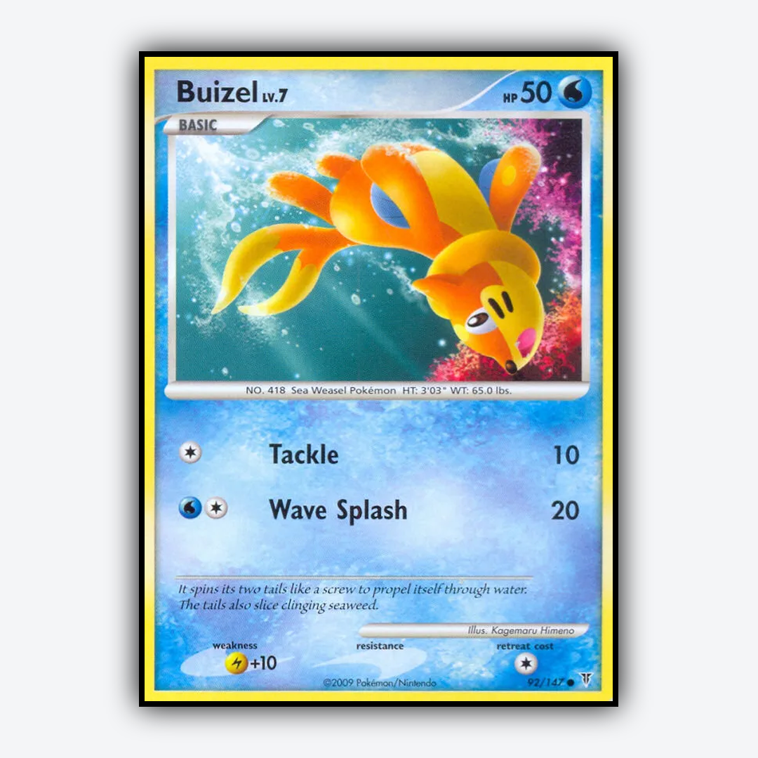 Buizel 092/147 - Supreme Victors Set - Card Rug