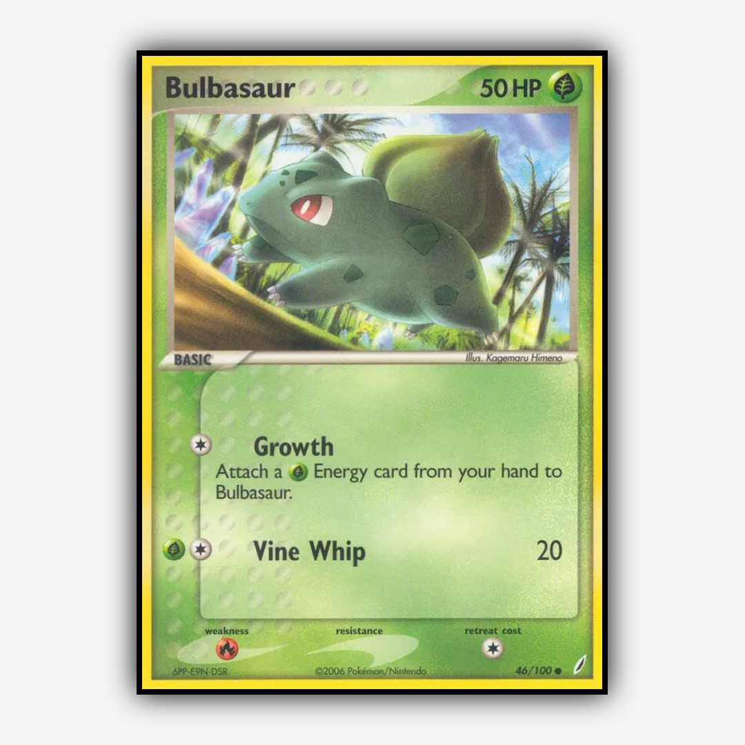 Bulbasaur 046/100 - Crystal Guardians Set - Card Rug