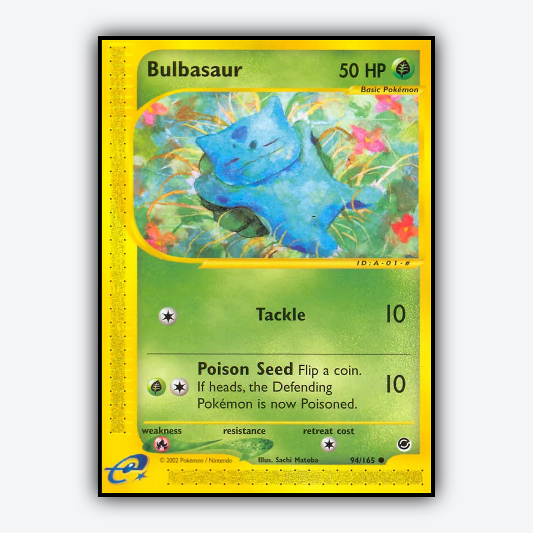 Bulbasaur 094/165 - Expedition Base Set - Card Rug