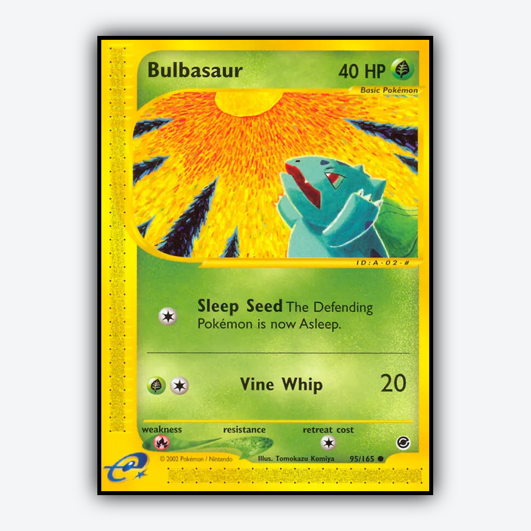 Bulbasaur 095/165 - Expedition Base Set - Card Rug