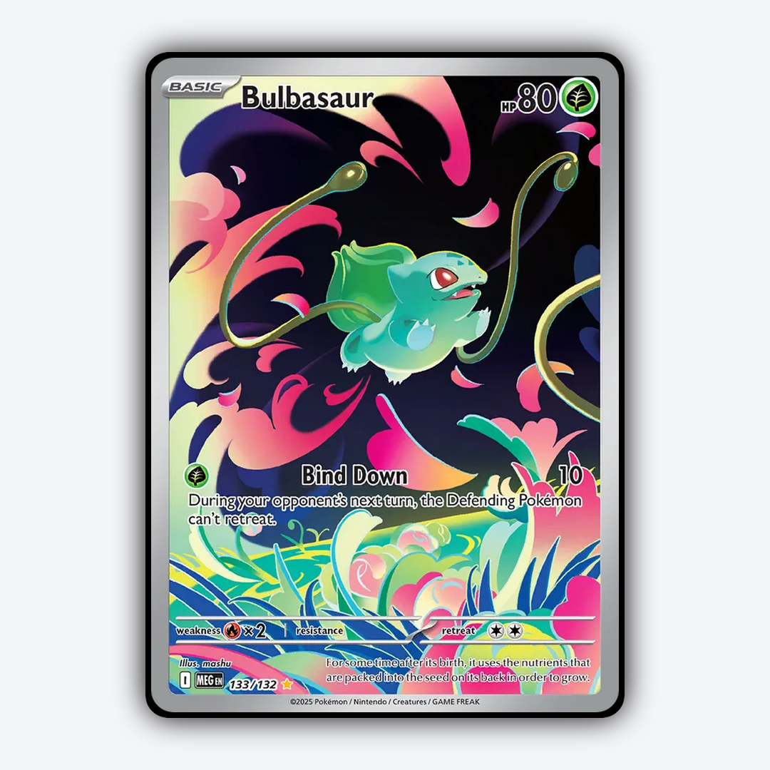 Bulbasaur #133 - Mega Evolution Set - Card Rug