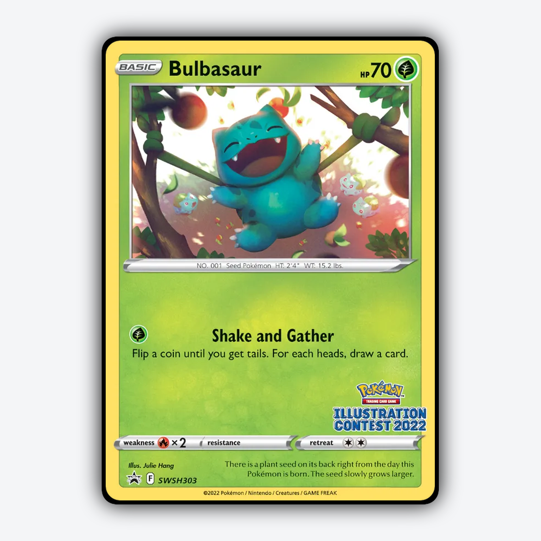 Bulbasaur #303 - SWSH Black Star Promos Set - Card Rug