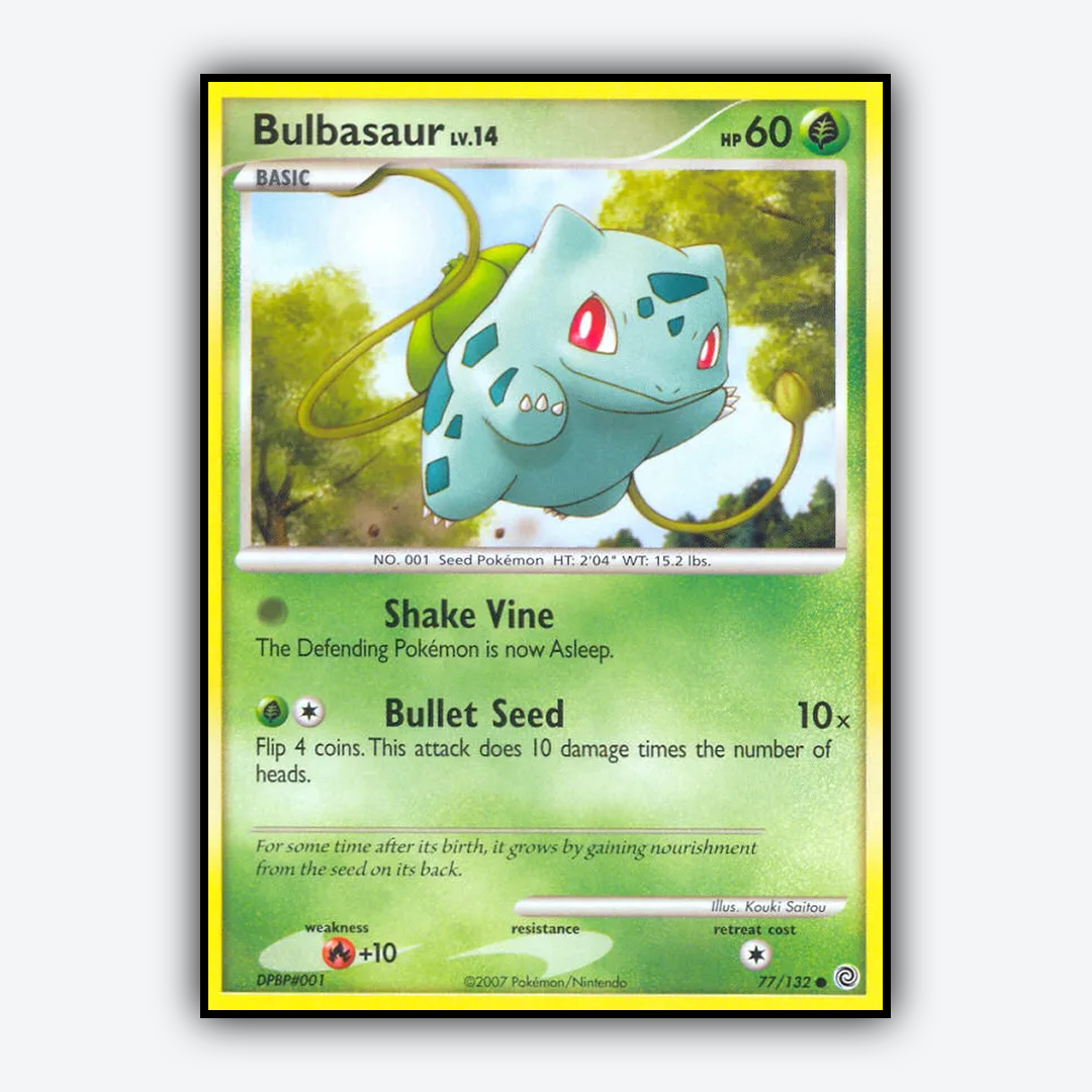 Bulbasaur 077/132 - Secret Wonders Set - Card Rug