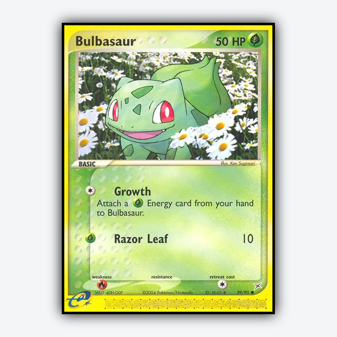 Bulbasaur 039/95 - Team Magma vs Team Aqua Set - Card Rug