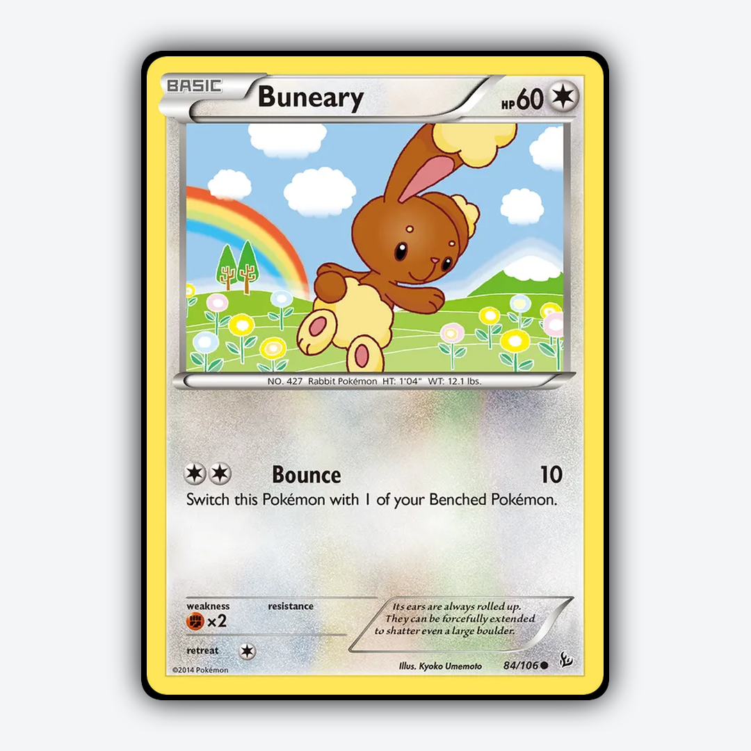 Buneary 084/106 - Flashfire Set - Card Rug