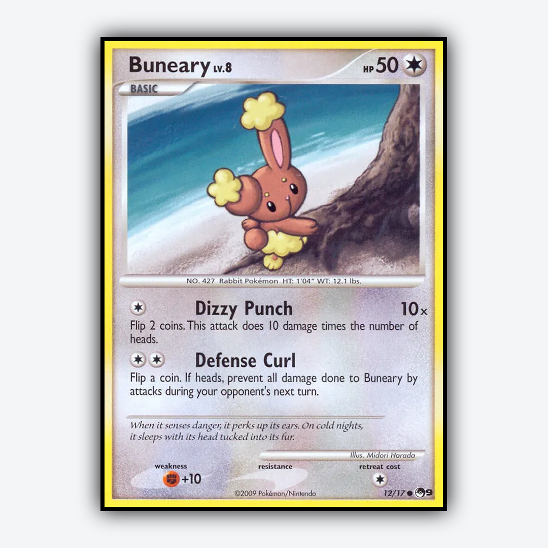 Buneary 012/17 - POP Series 9 Set - Card Rug