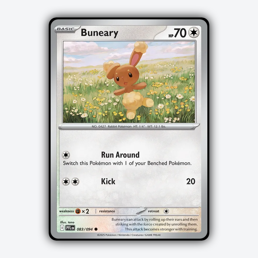 Buneary 083/094 - Phantasmal Flames Set - Card Rug