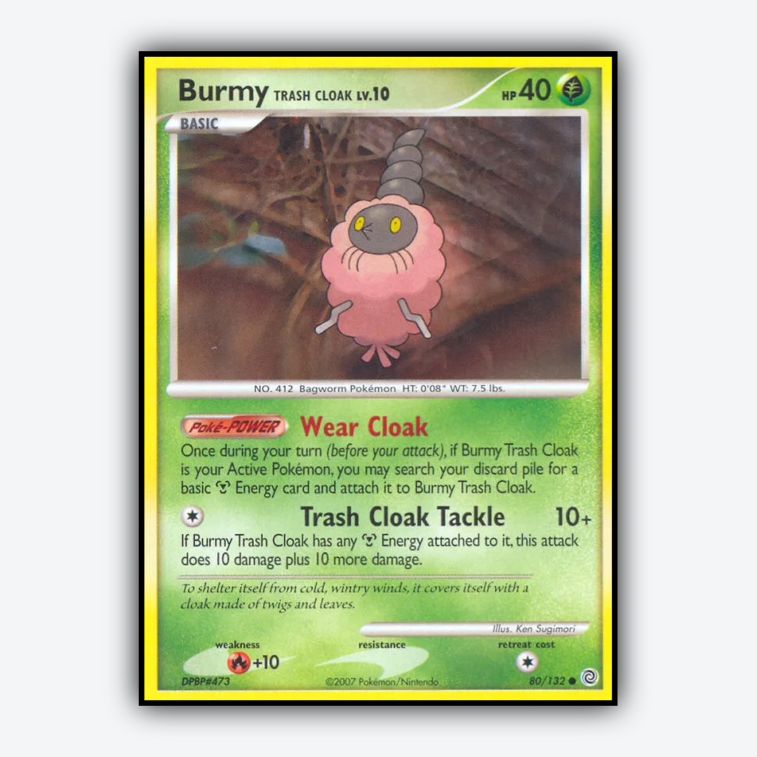 Burmy Trash Cloak 080/132 - Secret Wonders Set - Card Rug