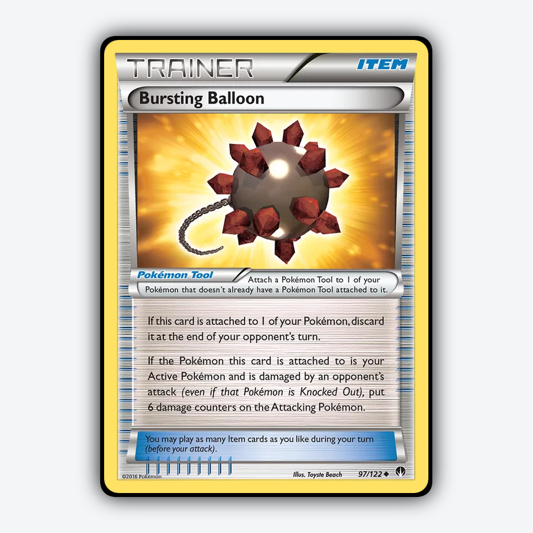 Bursting Balloon 097/122 - BREAKpoint Set - Card Rug