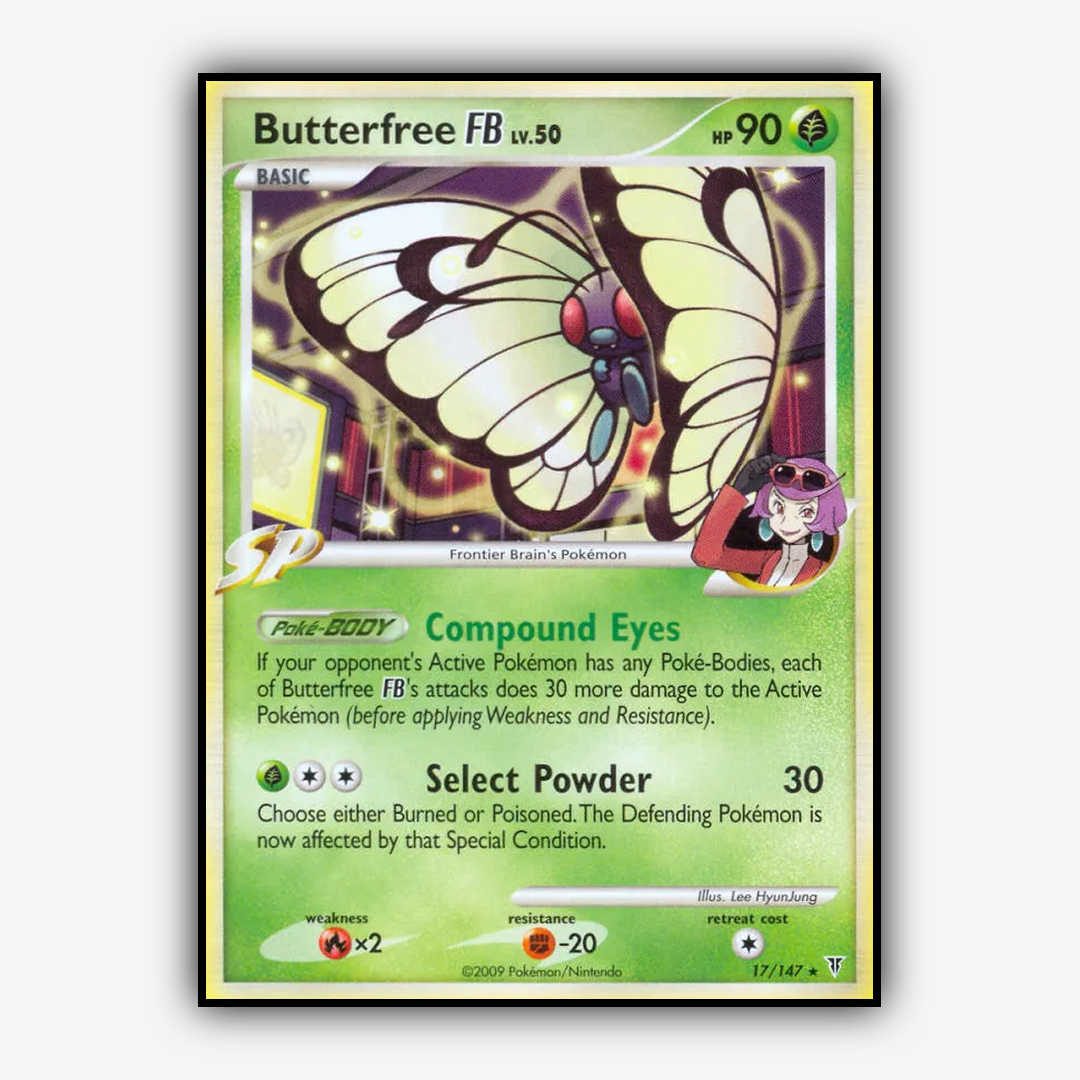 Butterfree FB 017/147 - Supreme Victors Set - Card Rug