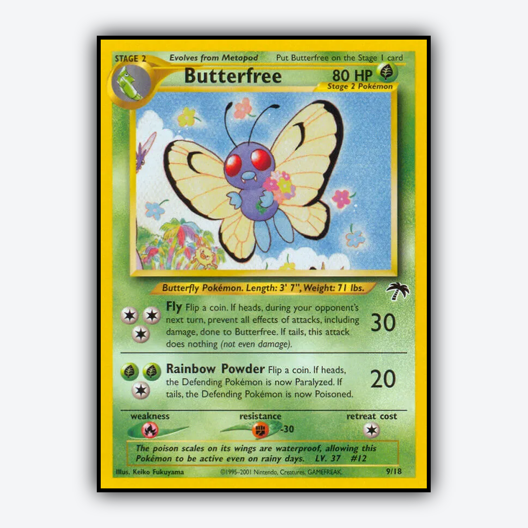 Butterfree 009/18 - Southern Islands Set - Card Rug