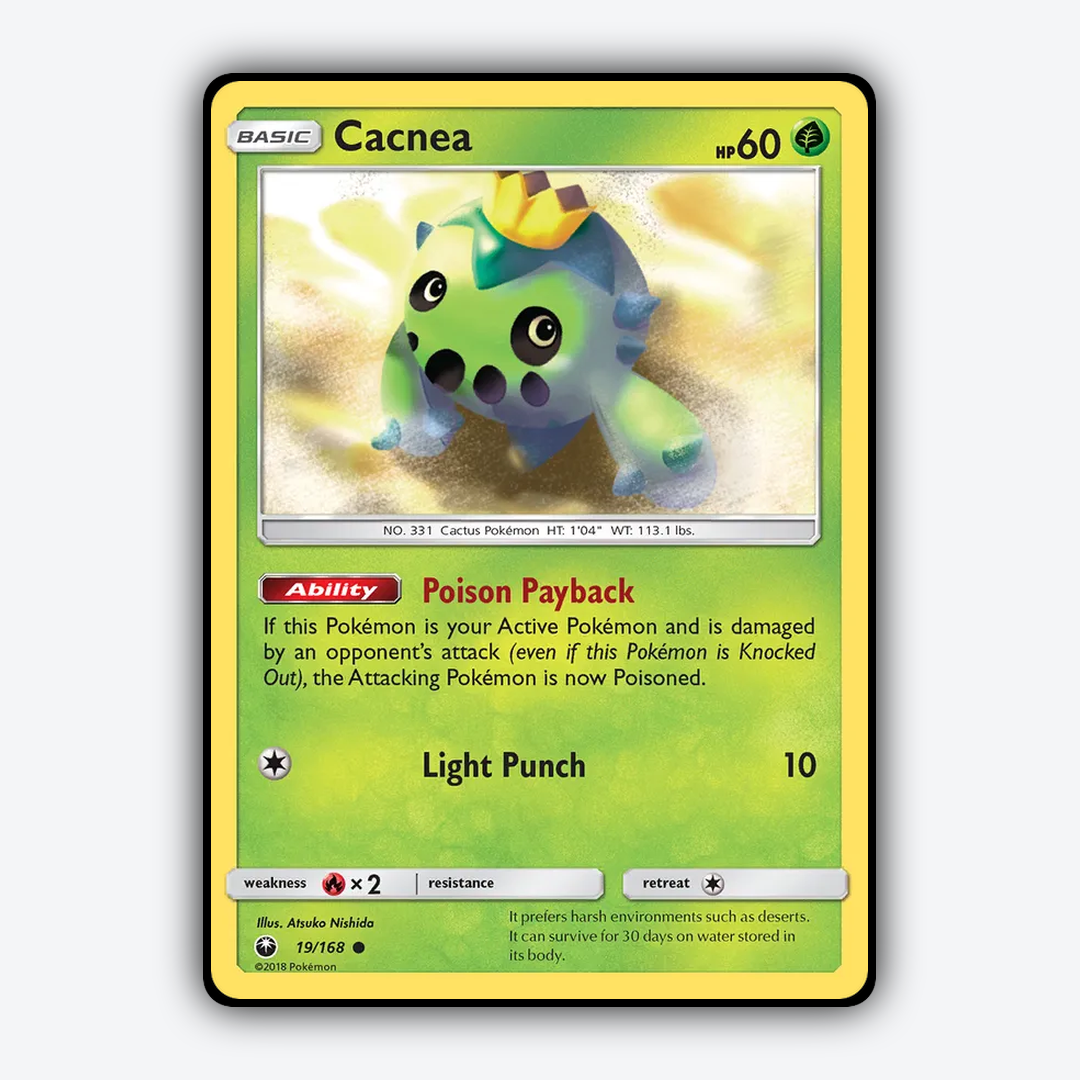 Cacnea 019/168 - Celestial Storm Set - Card Rug